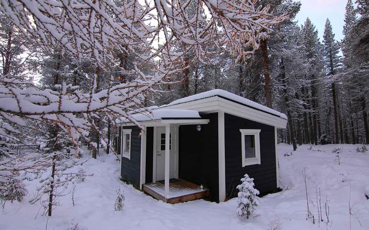 Villa Arctic Island - Remote Island, Reachable Only By Boat Or Snowmobile à Kurravaara Extérieur photo